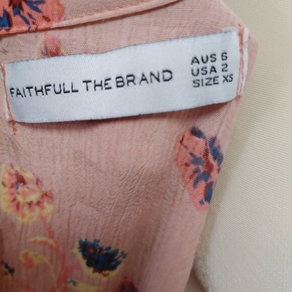 Faithfull The Brand Le Moulin mini dress size XS - Picture 11 of 11